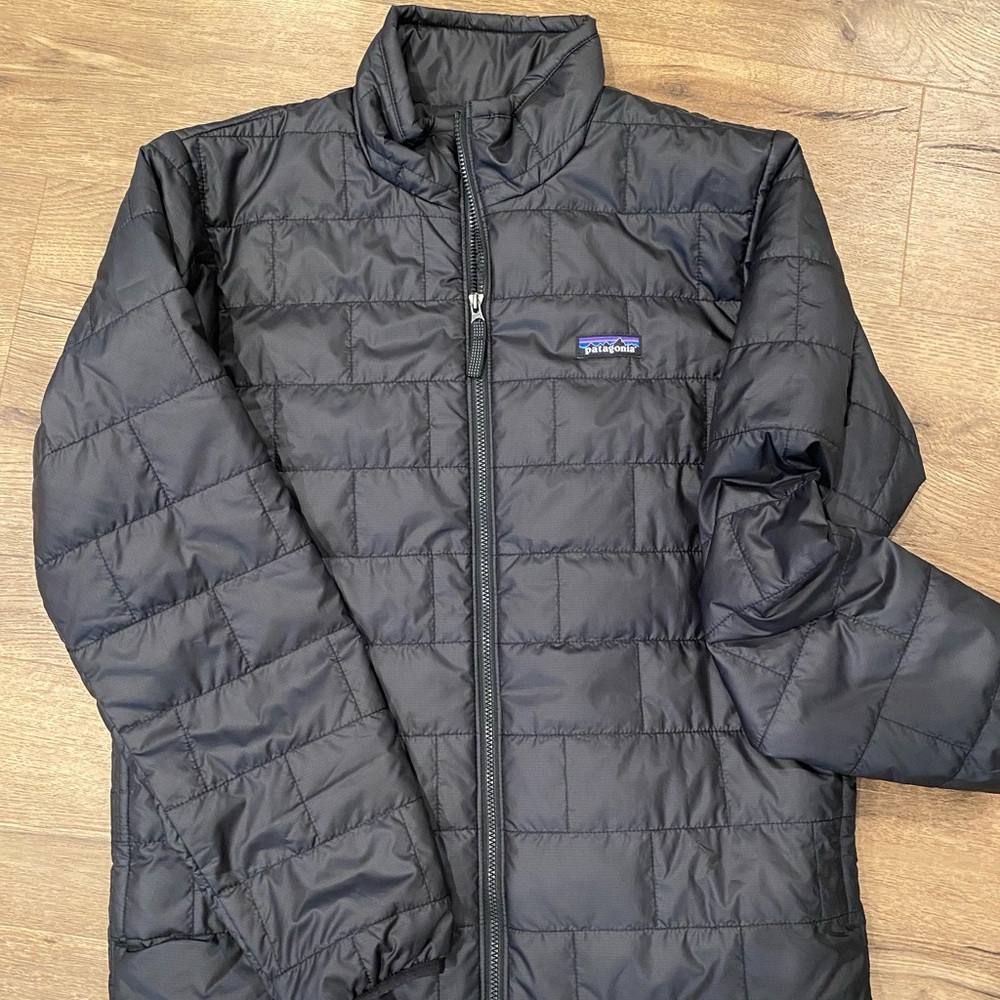 Boys Black Patagonia Jacket